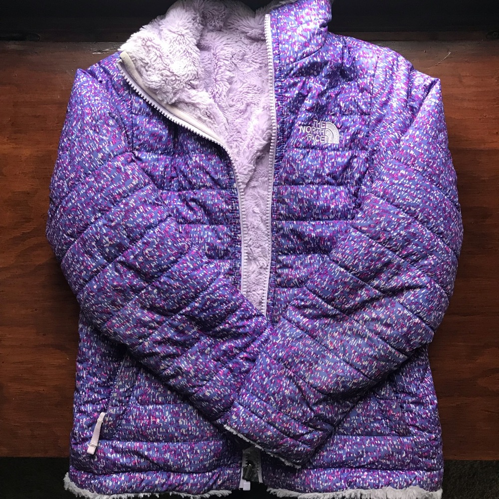 North face reversible winter coat!